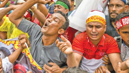 Malaysia protesters want ties cut with Myanmar over Rohingya