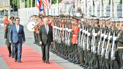 Security tops agenda as Malaysian PM visits Thailand