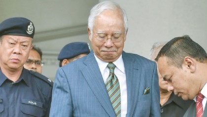 Malaysian ex-PM charged with money-laundering