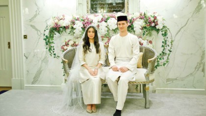 Malaysian princess marries Dutchman