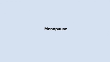 Menopause