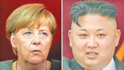 Germany open to Iran-style N Korea talks: Merkel