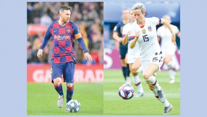 Messi, Rapinoe in contention