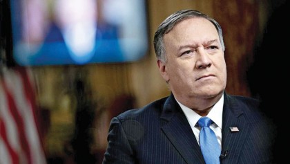 Pompeo loses his temper with journalist over Ukraine questions