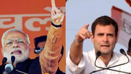 Modi, Gandhi duel in Indian state election