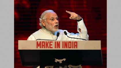 Modi renews plea for 
manufacturing investment