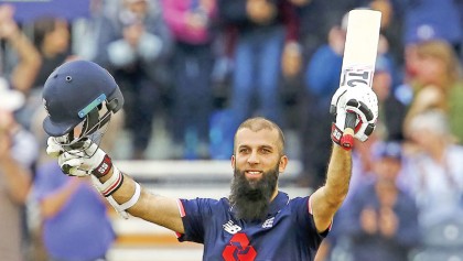 Ton-up Ali too much for West Indies