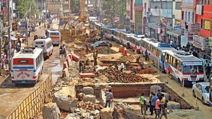 Road dust makes 
city life miserable