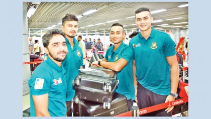 Mominul-led ‘A Team’ leaves for Ireland