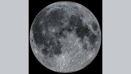 Moon is shrinking steadily: Study