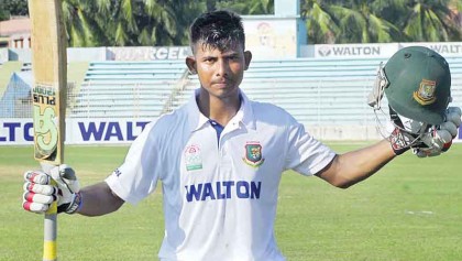 Saikat slams ton as Barisal amass a mammoth total