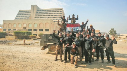 In Mosul battle, Iraq forces face fewer IS-planted bombs
