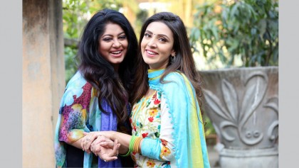 Mousumi, Mim in same frame once again