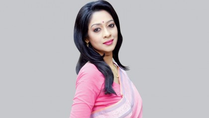 Moutushi Biswas models in new TVC