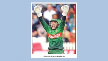 Mushfiq won’t keep behind
the wicket in longer version