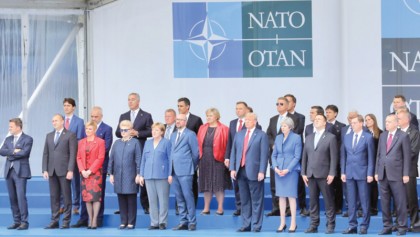 Trump fumes over impeachment drive during NATO summit