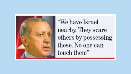 No longer obedient NATO ally, Erdogan floats nuclear option