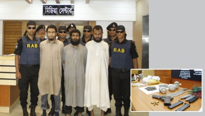 RAB arrests three ‘neo-JMB militants’ from Savar