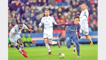 Neymar scores four as PSG dump Dijon 8-0