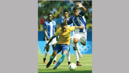 Neymar leads Brazil to Germany rematch 