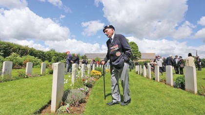 A day in Normandy: Standing where they fought 