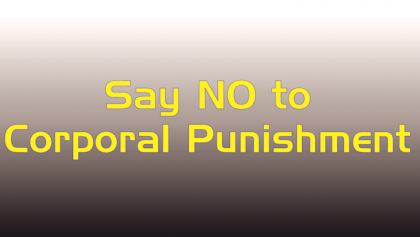 Nothing justifies corporal punishment