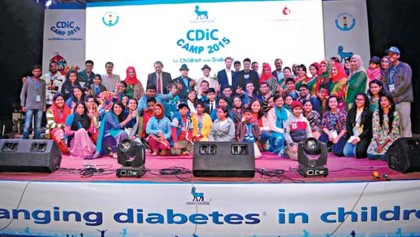 Novo Nordisk supported organising changing diabetes� in children camp to develop confidence of children living with diabetes 