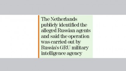 Dutch thwart Russian cyber attack on OPCW