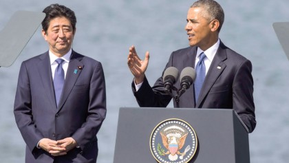 Japan hails Pearl Harbor visit while bracing for Trump