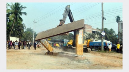 Over 200 illegal structures demolished in Rajshahi 