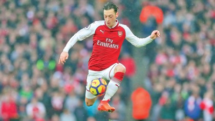 Ozil fitness heartens Wenger
ahead of Burnley clash