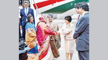 PM reaches
Japan on
4-day visit