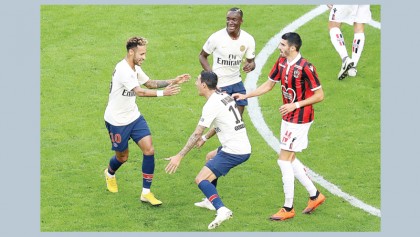 PSG brush aside Nice to equal League record