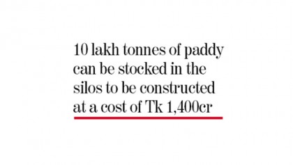 Govt to build 200 paddy silos to overcome space crisis