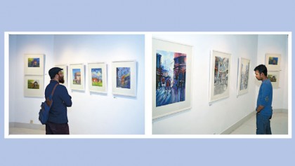 Painting show ‘Tales of the Old Dhaka’ underway at AFD