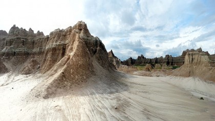 Driving through America�s National Parks Badlands 