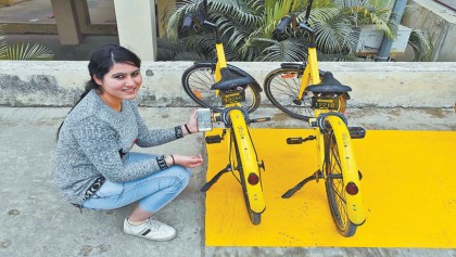 Chinese shared bikes arrive in India