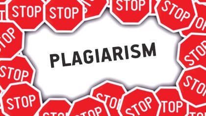 Plagiarism must 
be checked 