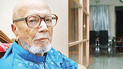 Poet Al Mahmud at ICU   