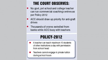 Policy barring private coaching legal: HC