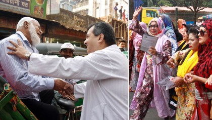 Poll campaign heats up in 3 Dhaka seats
