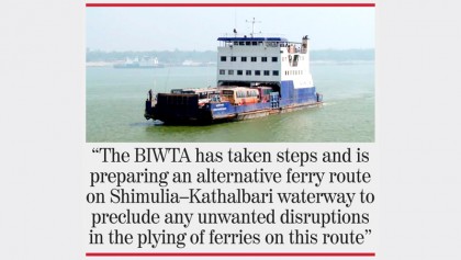 Poor navigability hits ferry services  
