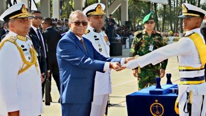 Skilled Navy needed to protect marine resources: President