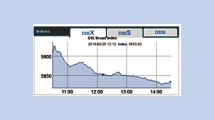 Price fall in large-cap drives stocks down