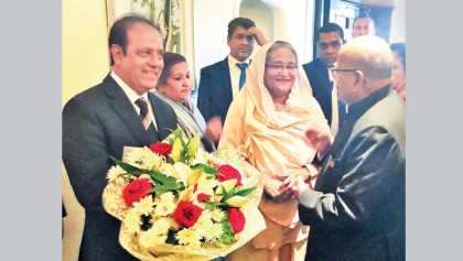 PM reaches London from USA