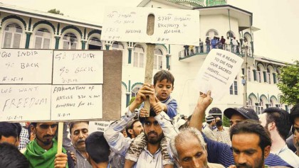 India slams int’l interference in Kashmir after clashes