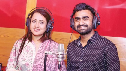 Purnima lends vocal to song for first time