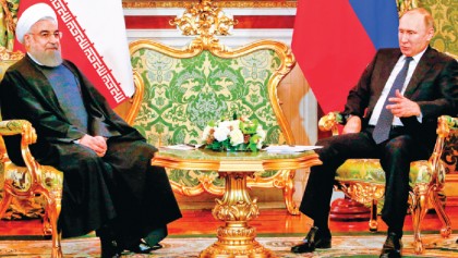 Putin meets  Rouhani as ties deepen