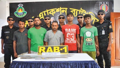 ‘Mastermind’ among five arrested