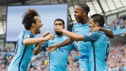 Sterling brace keeps City on top in England
